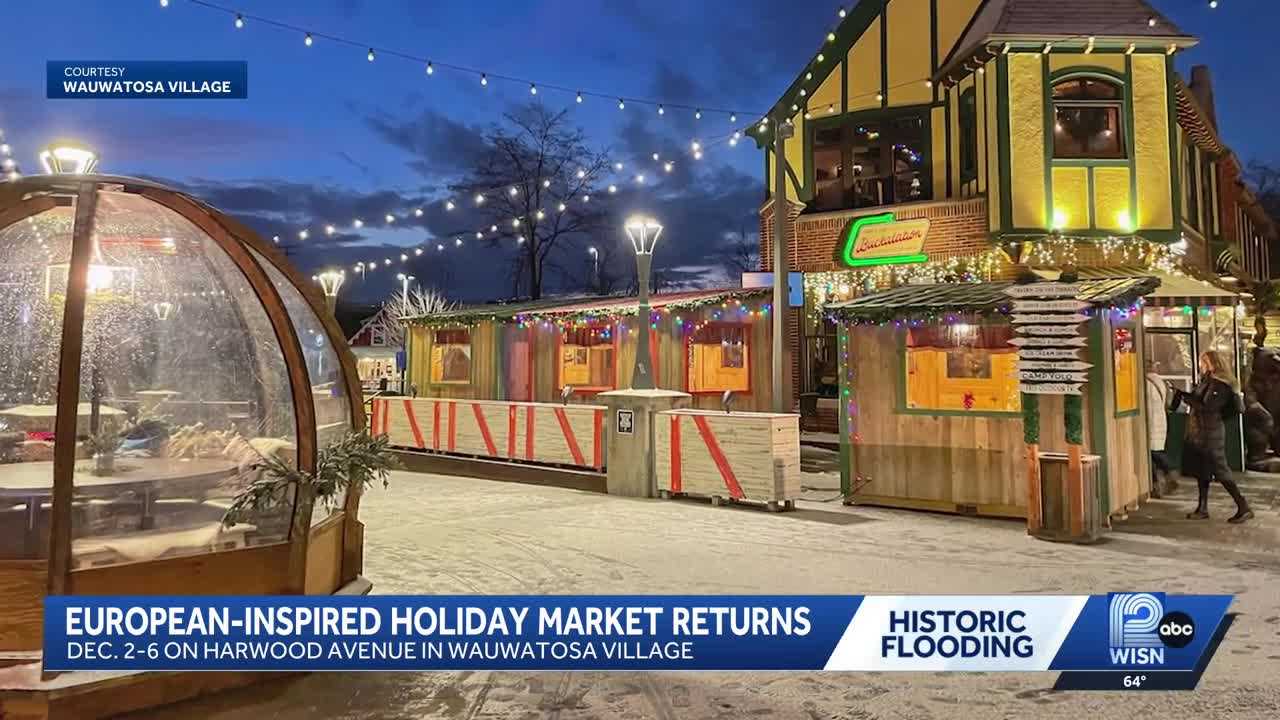 Wauwatosa Village Christmas Market returns in 2026 — WISN 12 Milwaukee, Grafton Community news