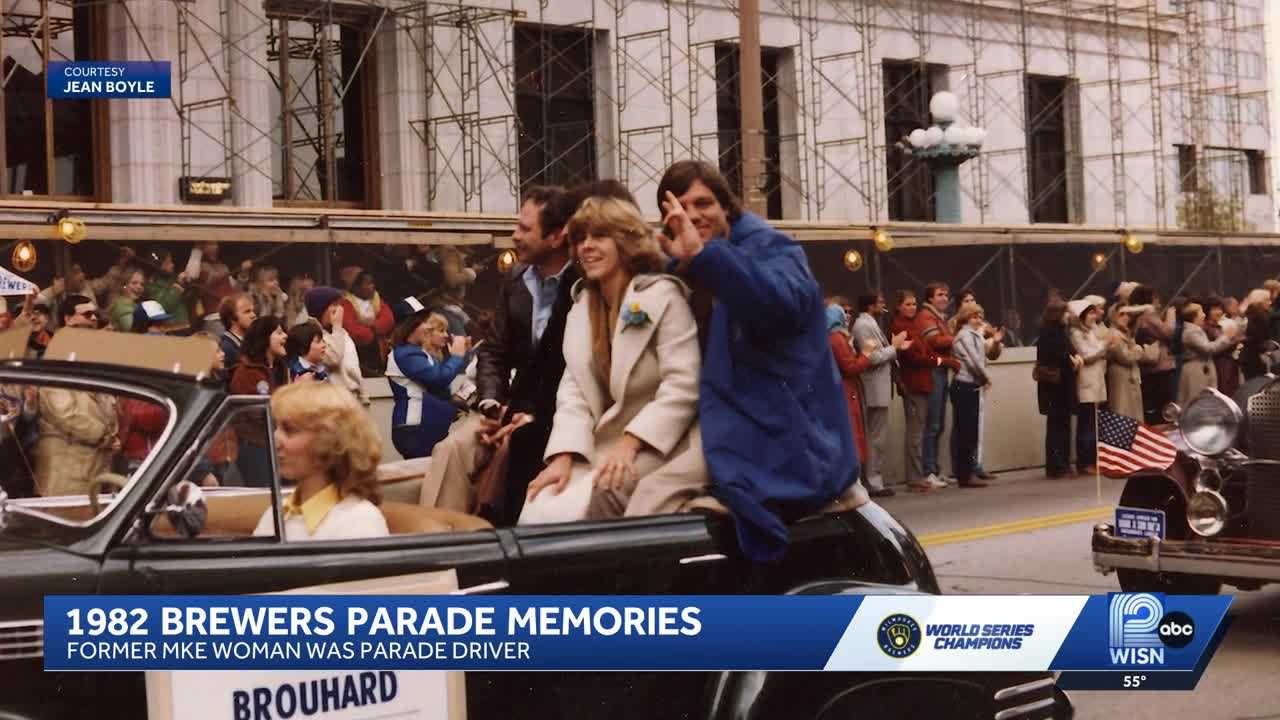 Former Milwaukee woman recalls driving Brewers players in 1982 parade — Grafton Sports news